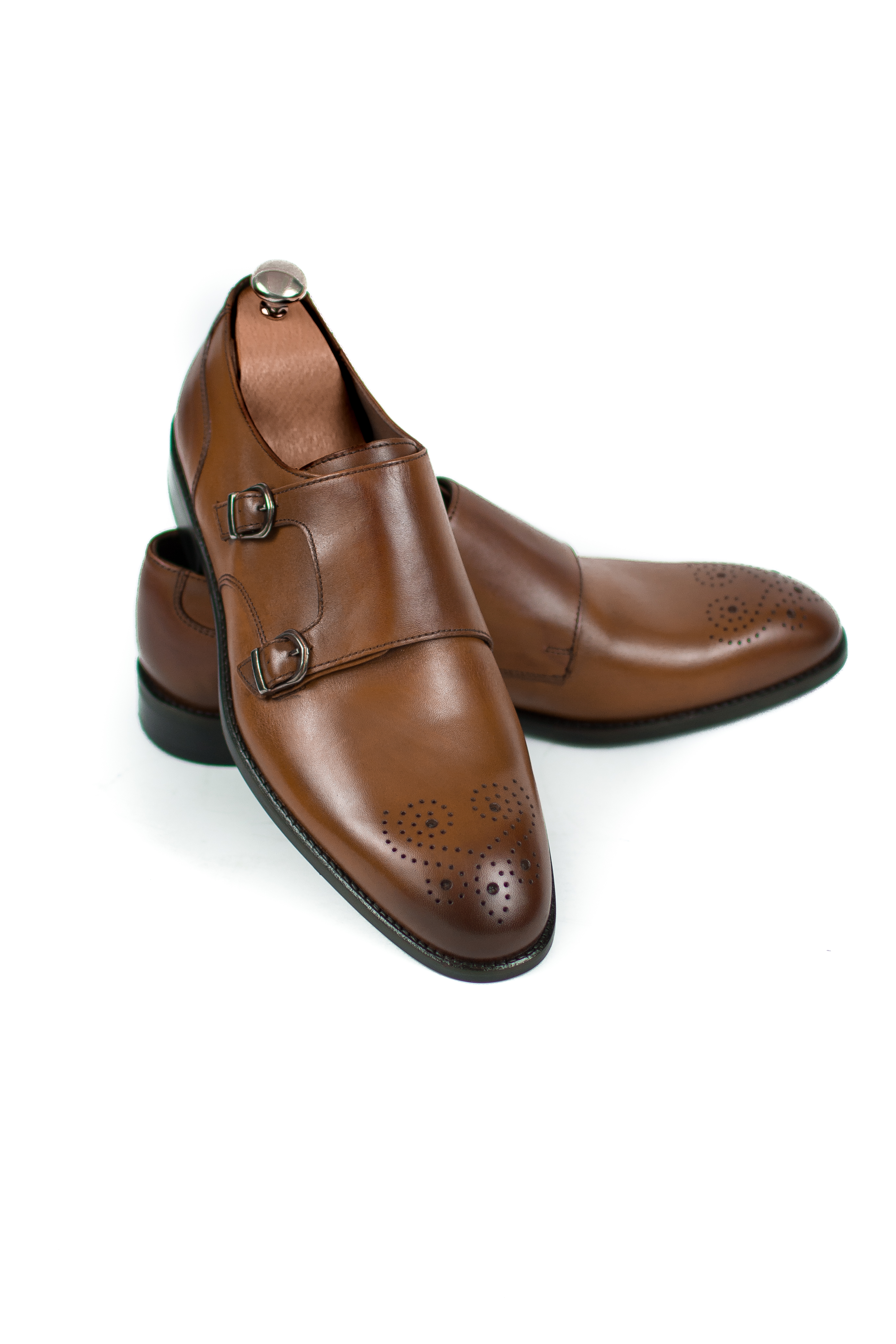 Pantofi Cafenii Double-Monk - MAX Fashion