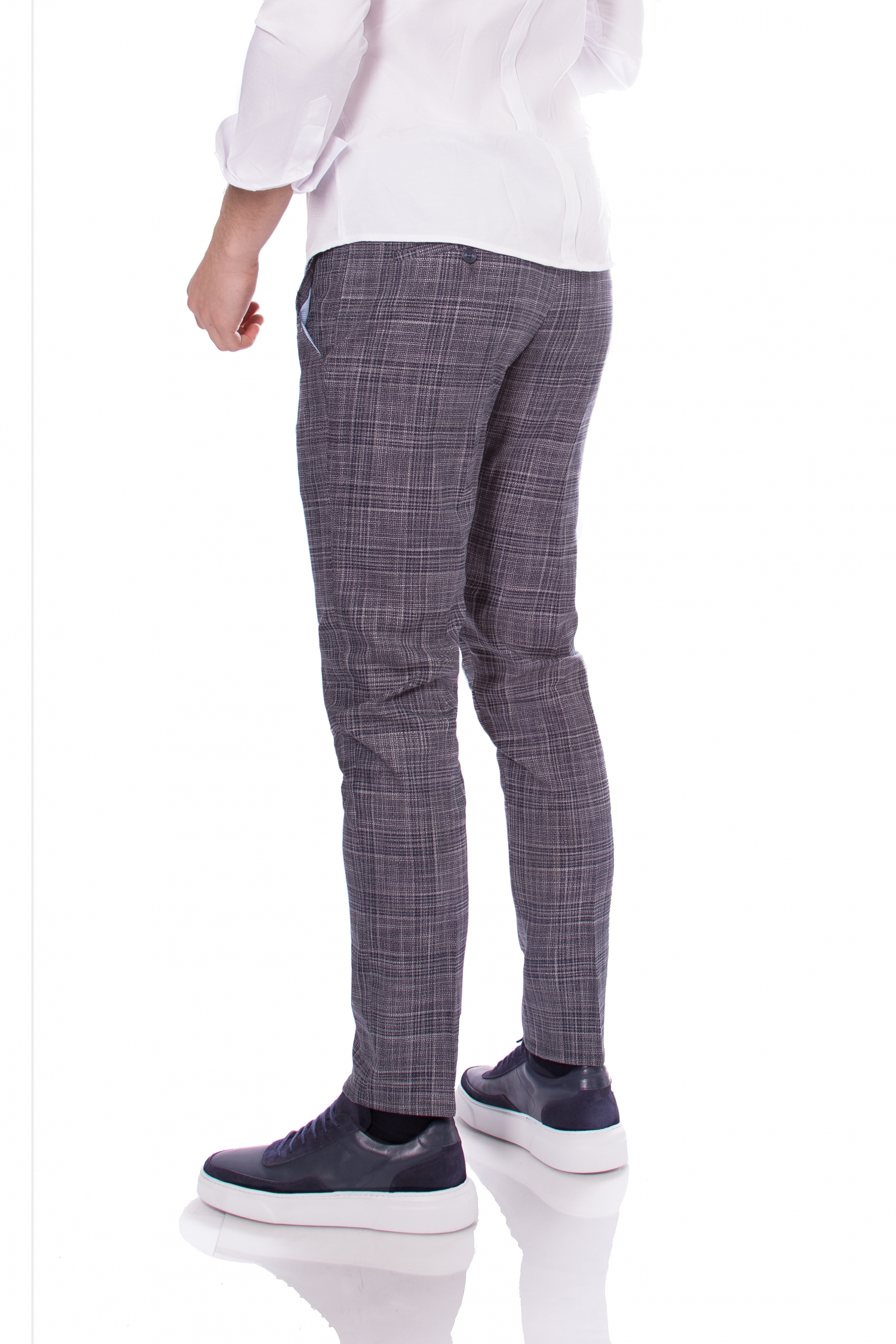 Pantaloni Gri slimfit maxfashion
