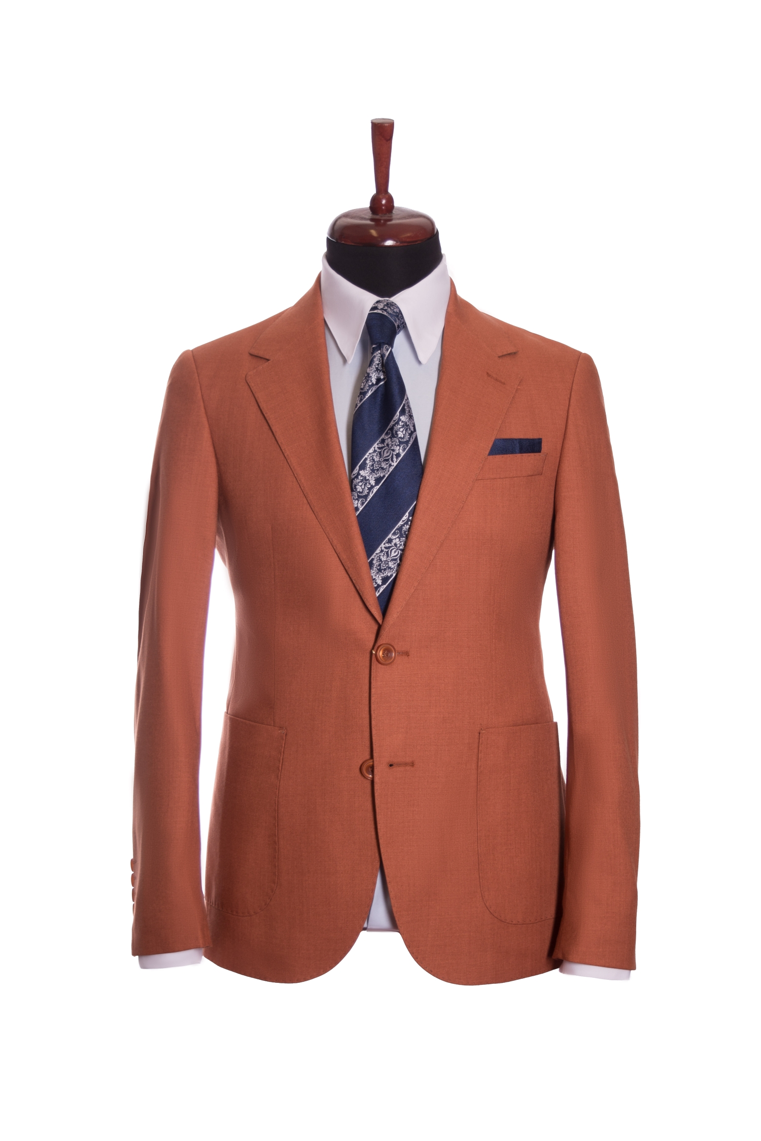Sacou Portocaliu Elegant Max Fashion Barbati