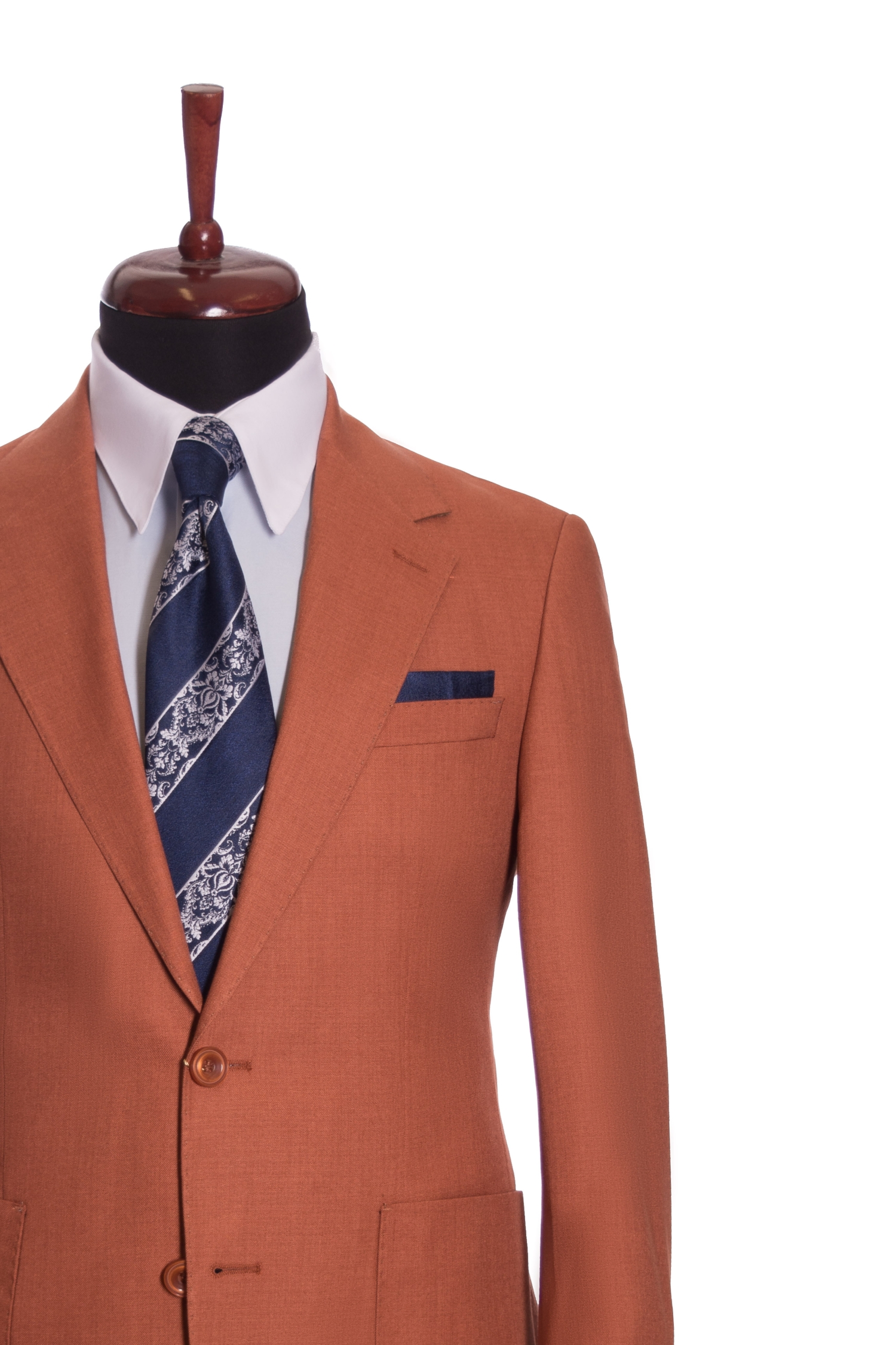 Sacou Portocaliu Elegant Max Fashion Barbati