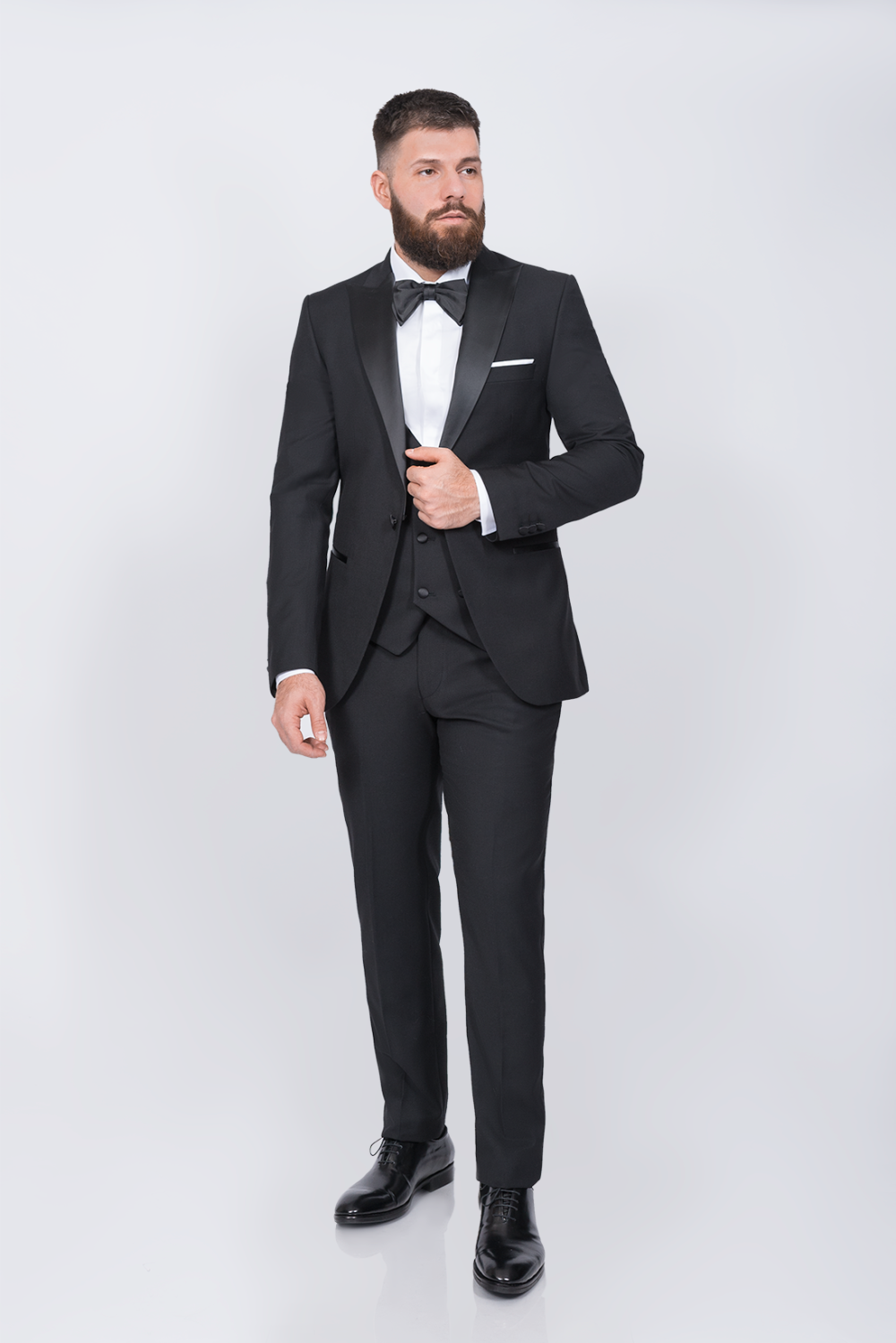 Tuxedo Black Diamond costum ceremonie negru