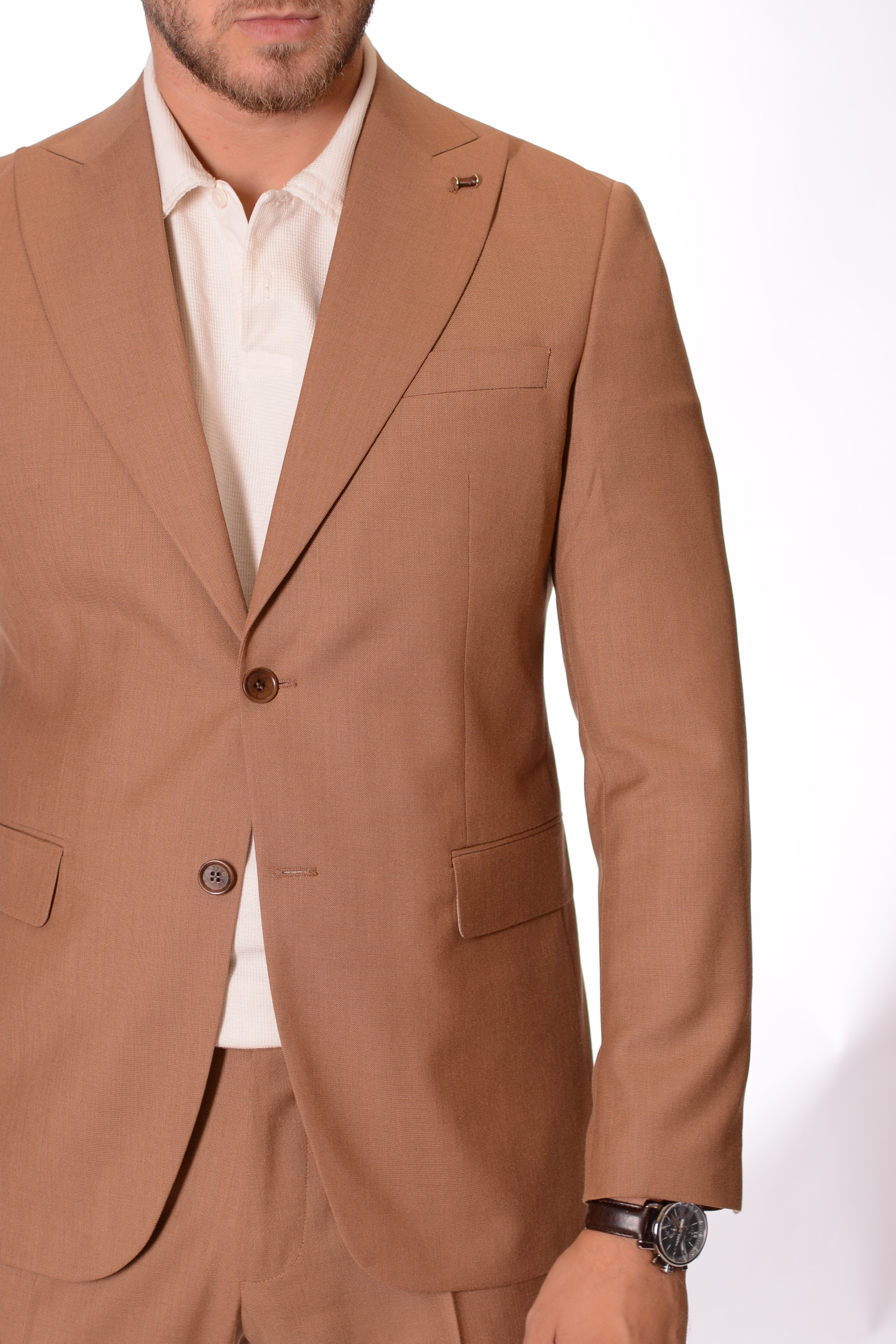 Costum tabac barbati max fashion casual