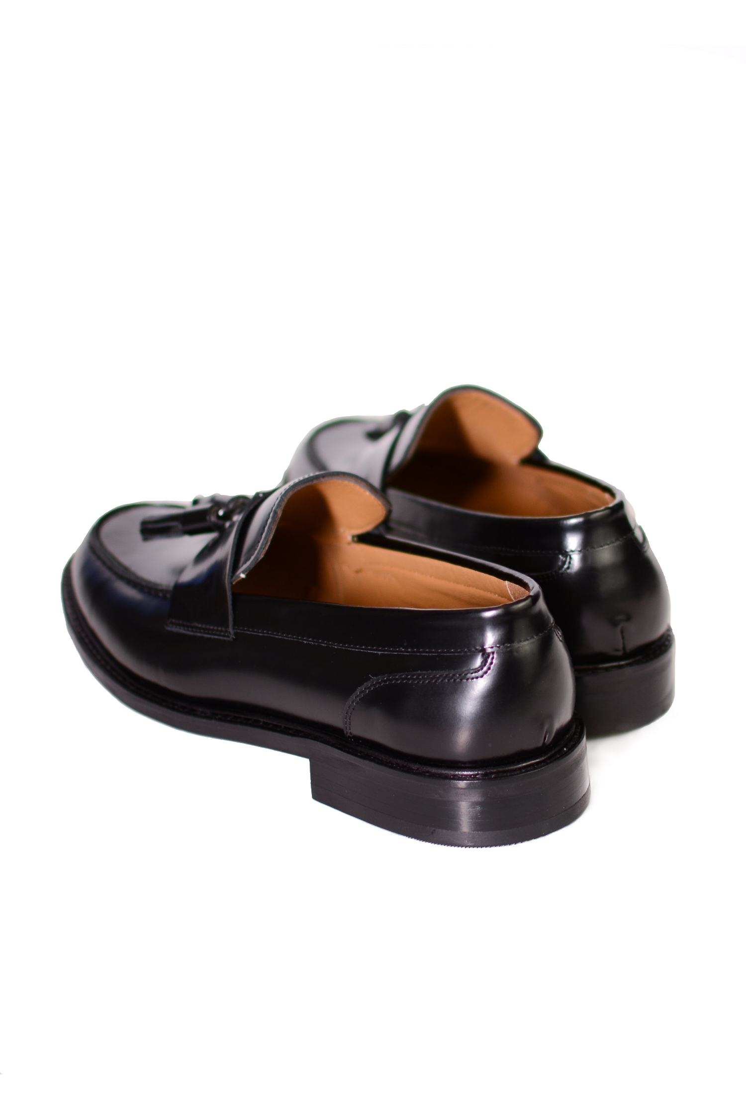 Mocasini Negri Piele naturala bovina barbati eleganti luciosi