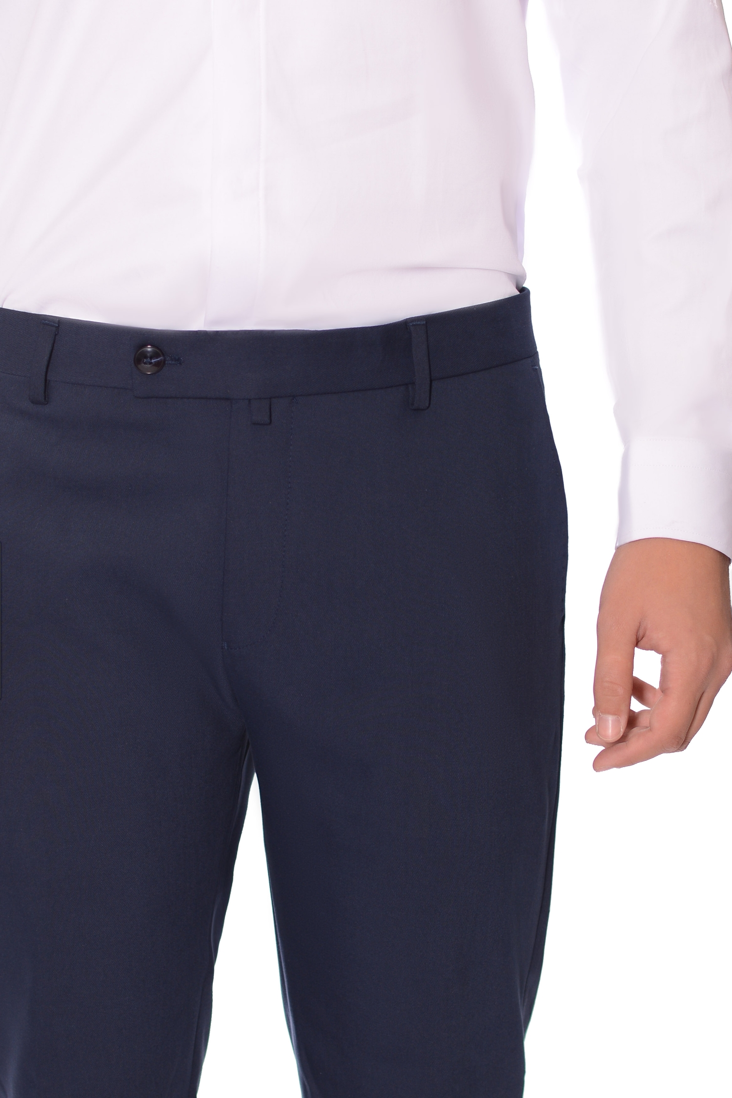 Pantaloni Bleumarin Eleganti Barbati Max Fashion