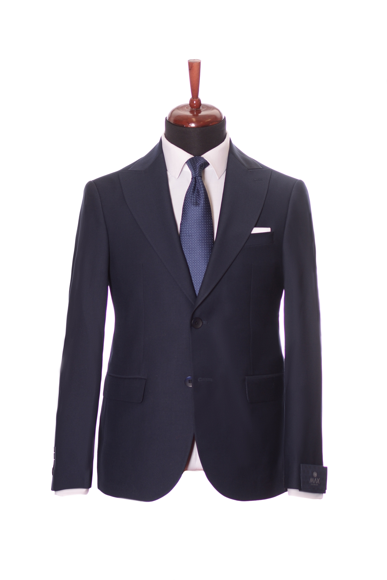 Sacou Bleumarin Barbati Lana Max Fashion