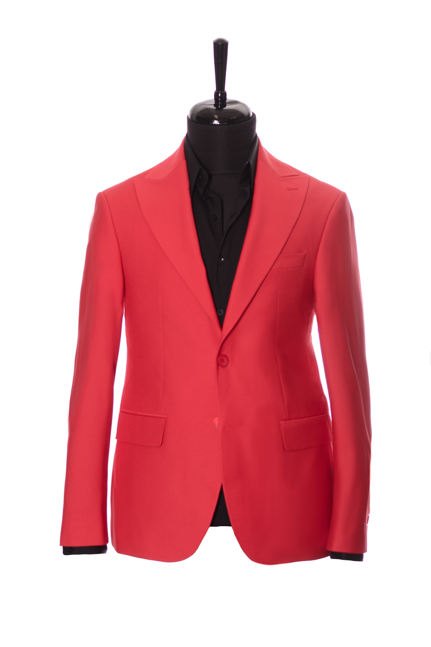 Sacou Rosu Slim Fit Barbati MAx Fashion